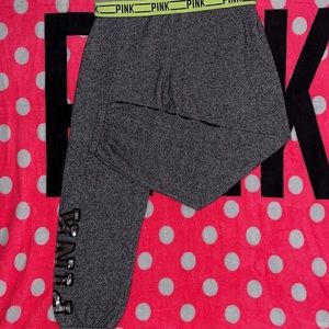 Vs PINK bling joggers